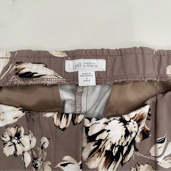 NWOT! J.Jill Woman’s Floral Print Pants w. Elastic Waistband - Picture 8 of 16